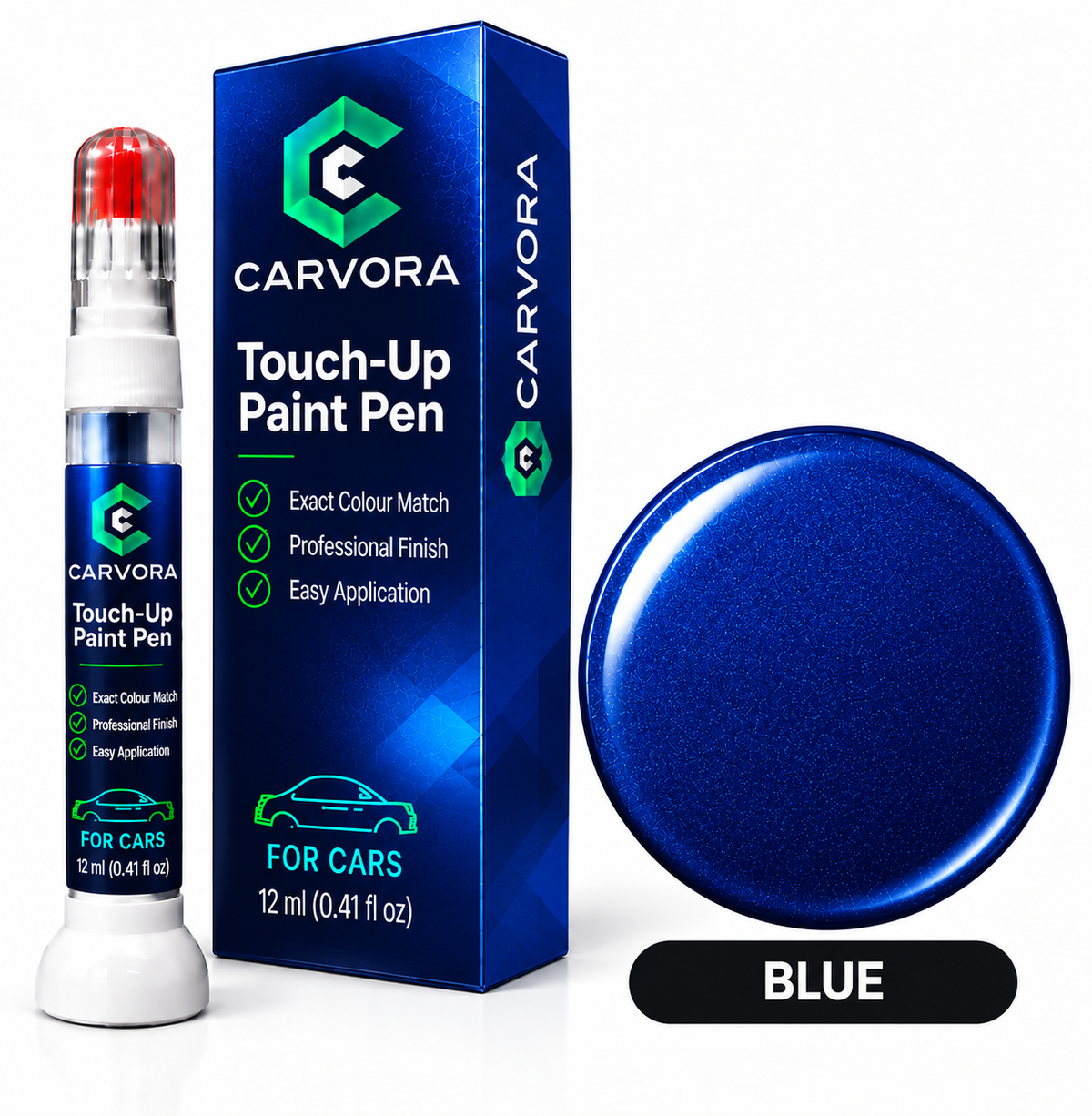 CARVORA Touch-Up Paint Pen – Blue