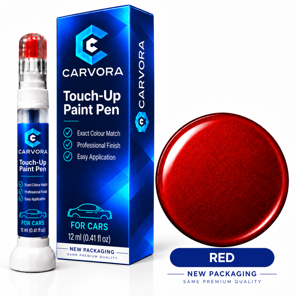 CARVORA Touch-Up Paint Pen – Red