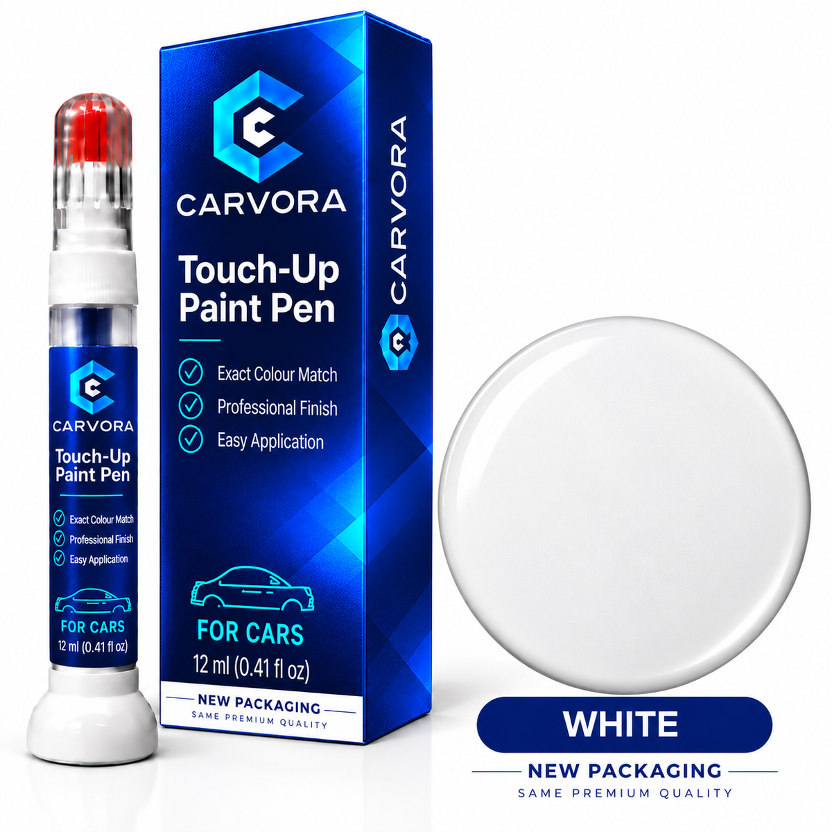 CARVORA Touch-Up Paint Pen – White