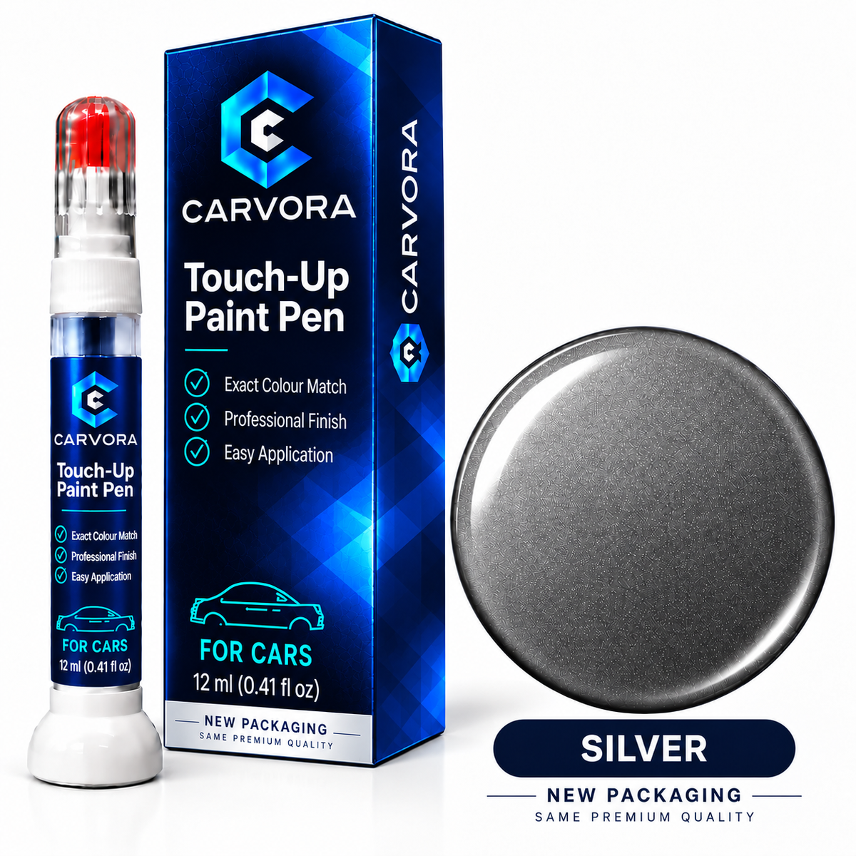 CARVORA Touch-Up Paint Pen – Silver