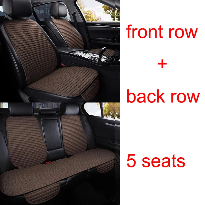 CARVORA Signature Quilted Car Seat Protectors – Front Pair