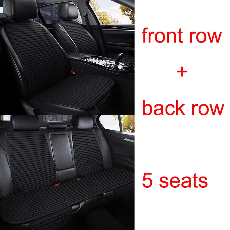 CARVORA Signature Quilted Car Seat Protectors – Front Pair