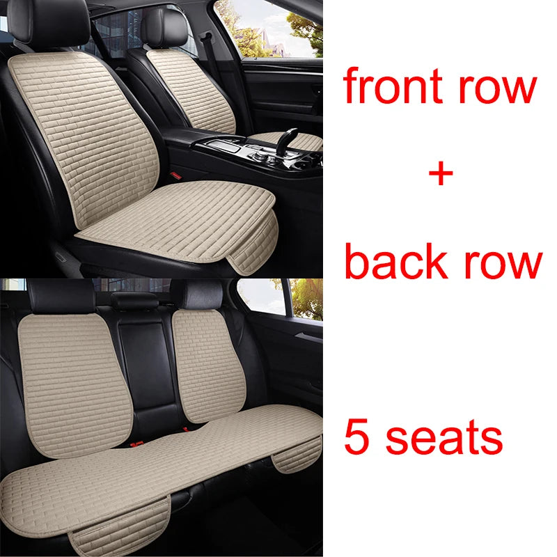 CARVORA Signature Quilted Car Seat Protectors – Front Pair