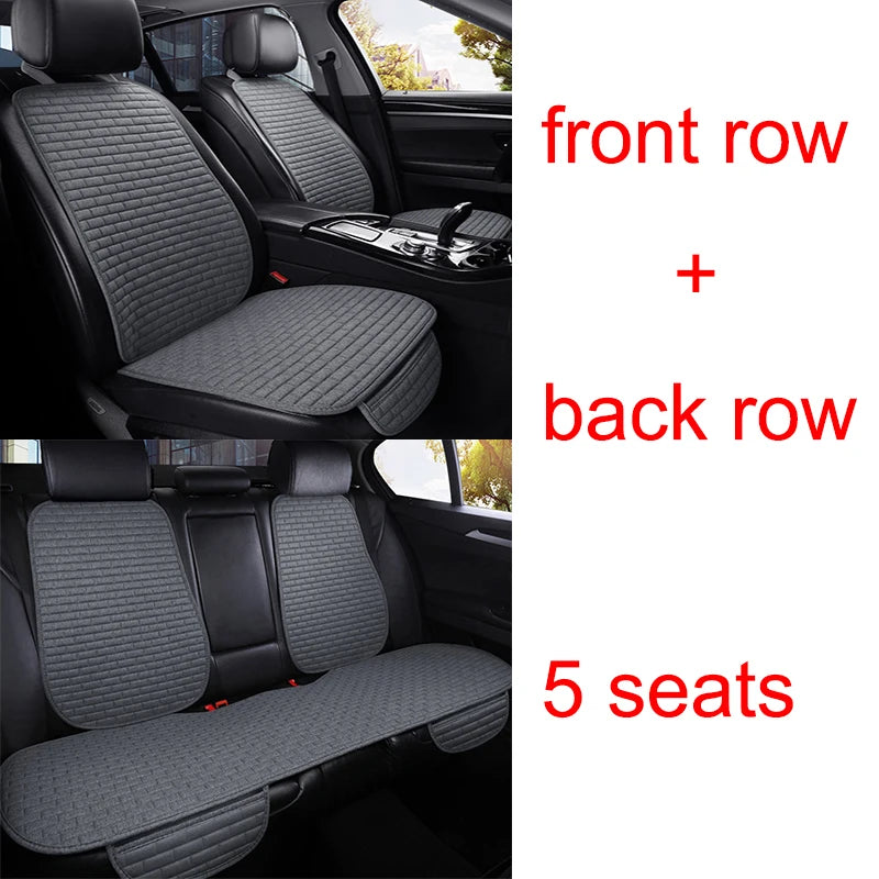 CARVORA Signature Quilted Car Seat Protectors – Front Pair