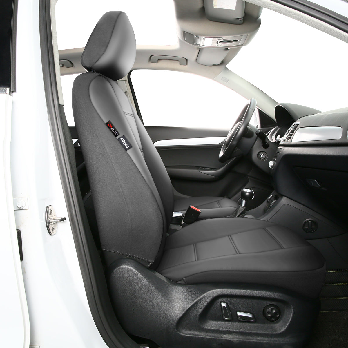 Seat covers interior view