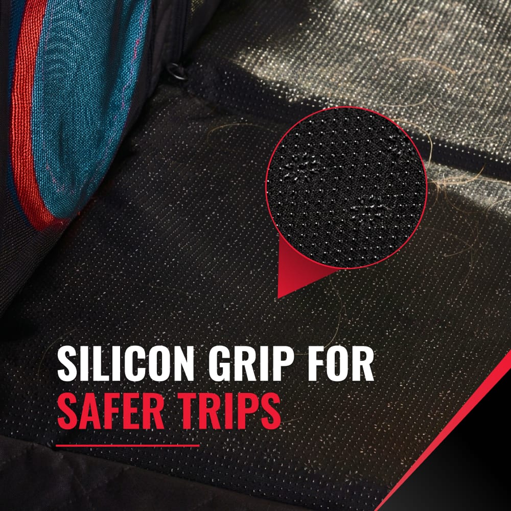 Close-up of the grip backing on the PetSuite seat protector